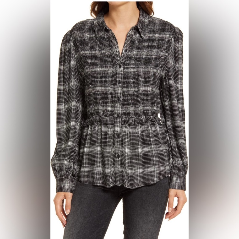 Treasure & Bond Button Up Blouse